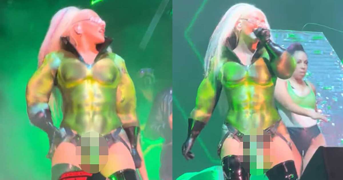 Christina Aguilera Hulk Costume