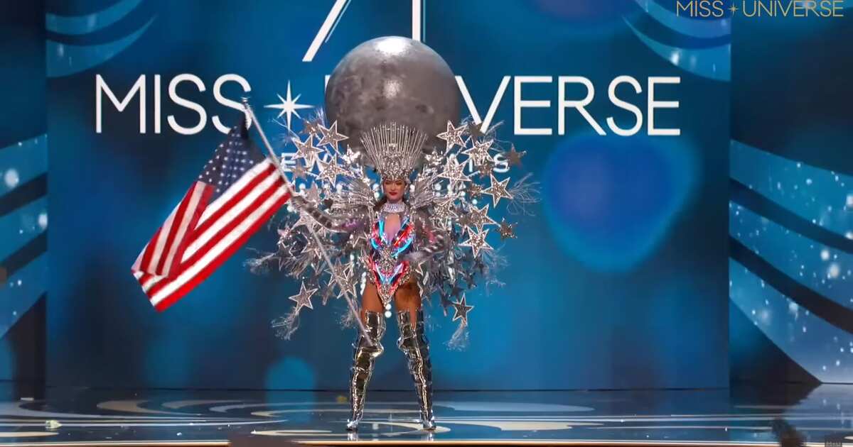 Национальные костюмы на конкурсе «Мисс Вселенная»