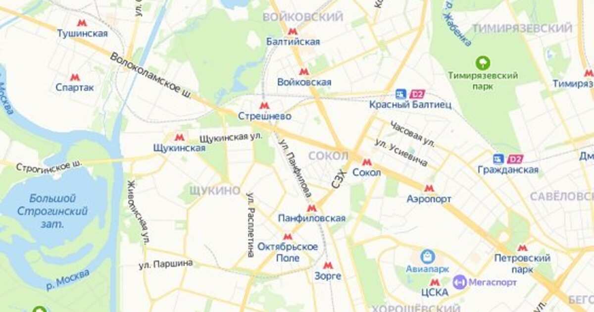 Гулять по москве карта