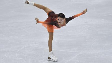 Фигуристка Анна Щербакова одержала победу на этапе Гран-при в Италии