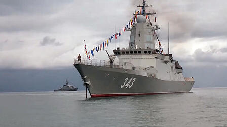 Делегация ВМФ приняла участие в Международной военно-морской выставке в Малайзии