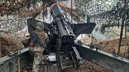 Расчет "Гиацинта" уничтожил украинскую артиллерию и бронемашину Bradley в ДНР