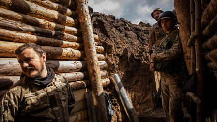 украинские военные
