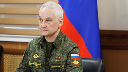 Белоусов проинспектировал группировку войск "Центр"