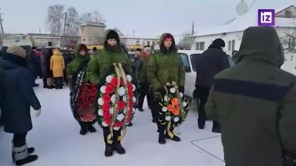 В Самарской области прошли первые похороны погибших в Макеевке военных