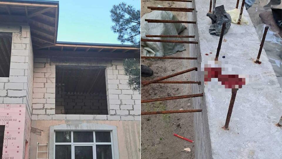 Рабочий в Москве погиб, сорвавшись с крыши дома на торчащую арматуру