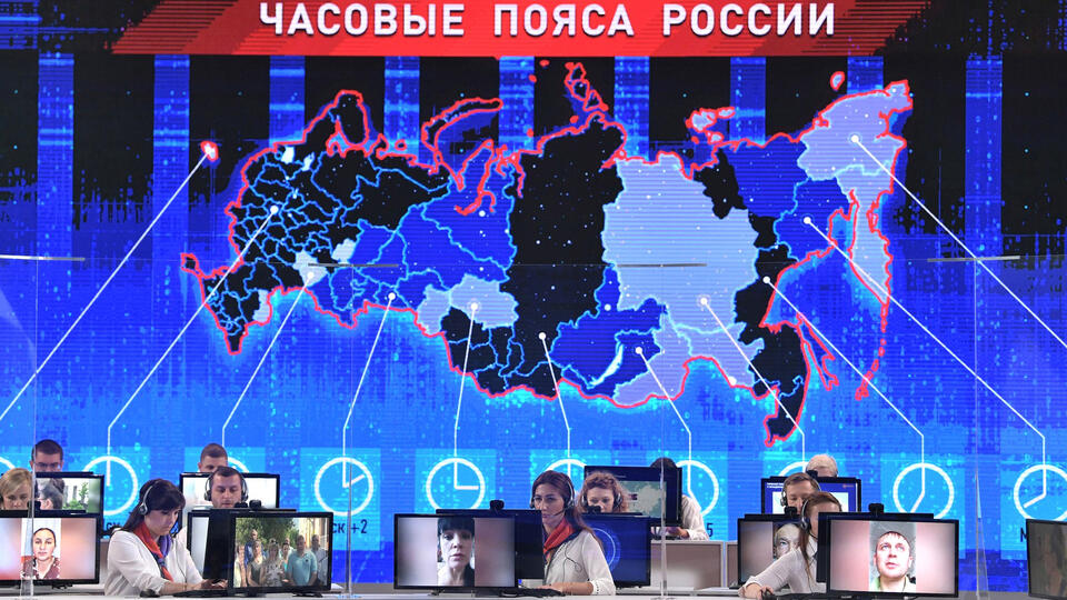 Россияне задали более 545 тысяч вопросов к прямой линии Путина