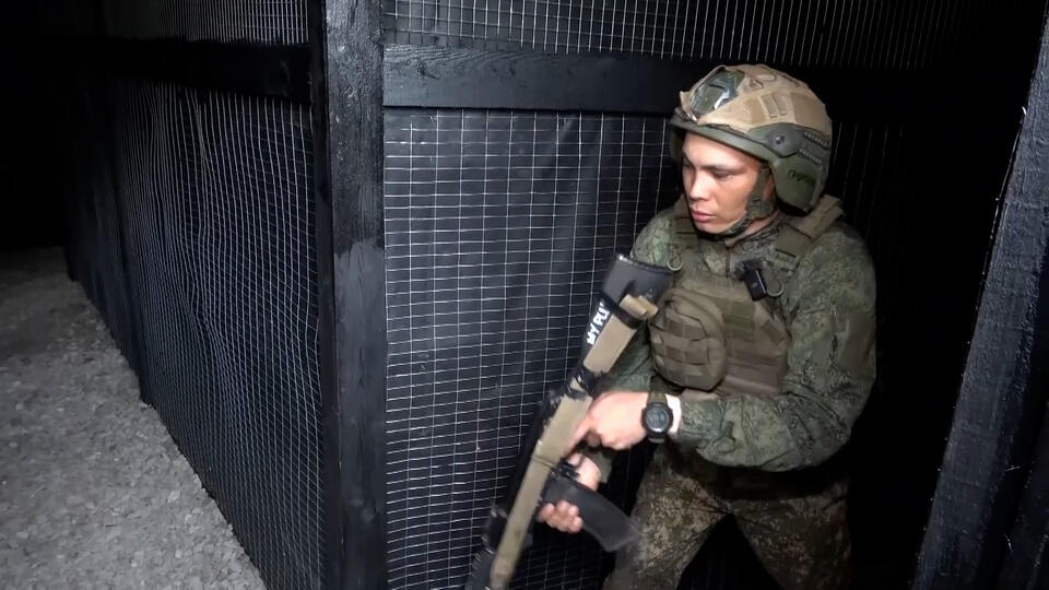 "Неприступные" опорники. Фото: © Кадр программы "Итоговая программа с Петром Марченко", РЕН ТВ