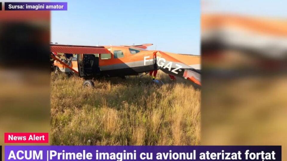 Самолет поломало пополам при экстренной посадке в аэропорту Румынии