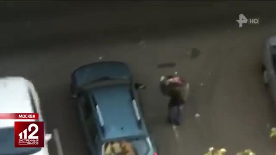 Разбившего около 20 машин мужчину задержали в Москве