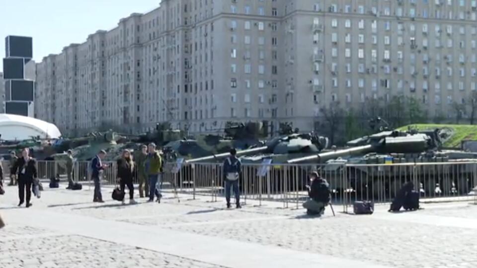 Leopard, Marder и Abrams: что москвичам показали в Музее Победы