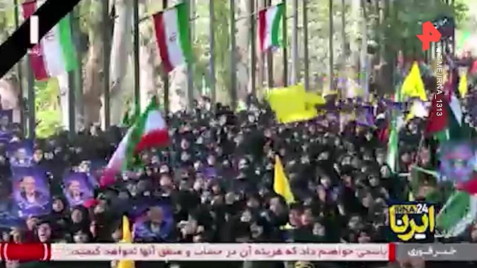 В Тегеране началась церемония прощания с главой политбюро ХАМАС Исмаилом Ханией
