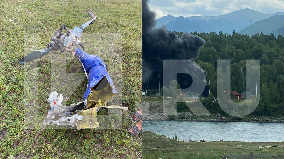 Четверо погибли сразу: что известно о крушении вертолета Ми-8 на Алтае