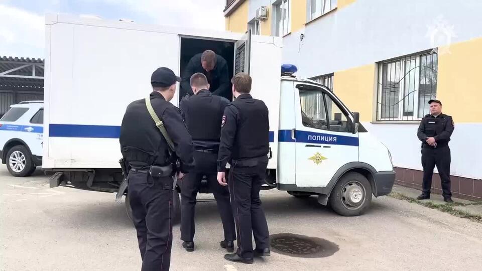 Кадры допроса наркодилера, расстрелявшего полицейских под Москвой