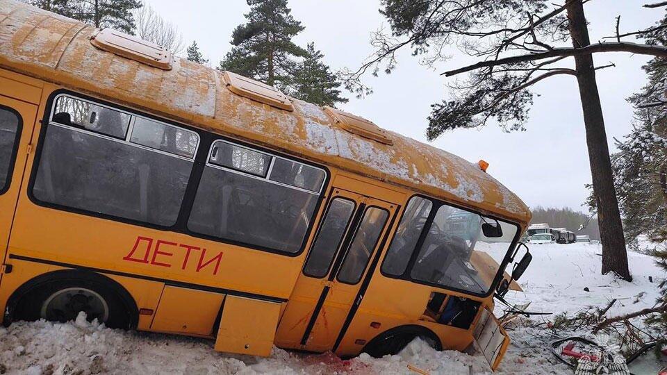 Возбуждено дело после ДТП с автобусом с детьми под Псковом