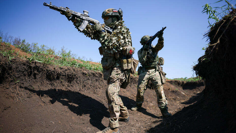 Украинские оборонительные сооружения в Сумской области существовали лишь на бумаге. Фото: © Александр Река/ТАСС