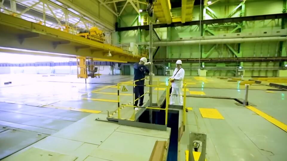 Подземный атомный реактор обогревает Железногорск в Сибири. Фото: © Кадр из программы "Наука и техника", РЕН ТВ
