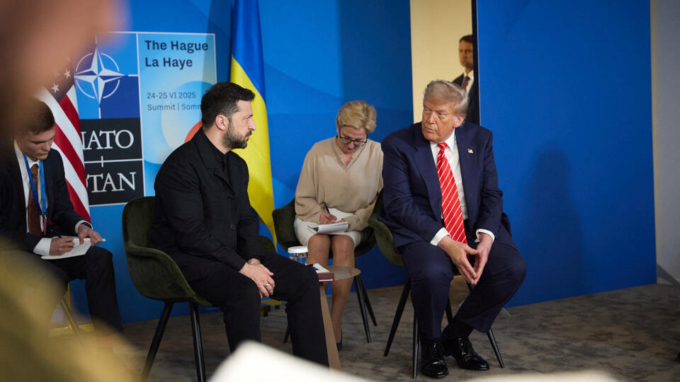 Козыри Трампа в общении с Россией. Фото: © REUTERS/Ukrainian Presidential Press Service