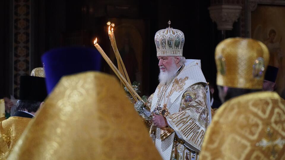 Патриарх Кирилл: Христос спас человечество от неправильного жизненного пути