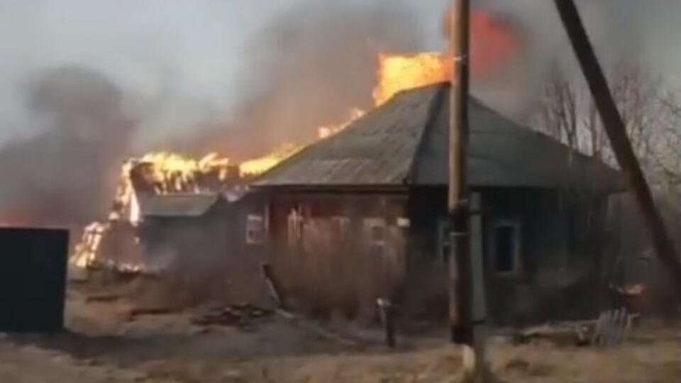 Число сгоревших домов в Сосьве увеличилось до 150
