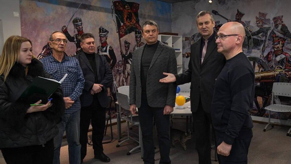 Пасечник и Кириенко посетили открывшийся музей донского казачества в ЛНР