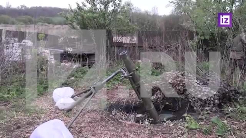 Минометчики уничтожили опорные пункты с боевиками ВСУ в приграничном районе