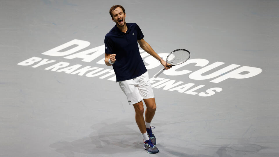 Теннисист Медведев эмоционально оценил победы в Кубке Дэвиса и ATP Cup