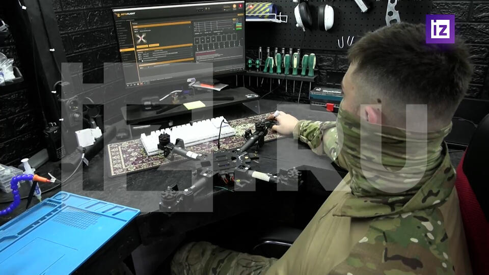 Военные рассказали о работе секретной мастерской FPV-дронов армии РФ в зоне СВО