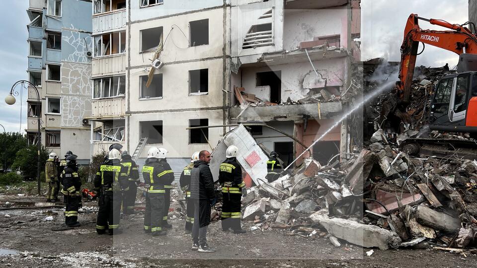 Тело восьмого погибшего найдено под завалами обрушившегося дома в Белгороде