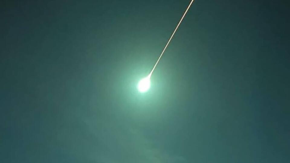 Метеор заметили в небе над Португалией