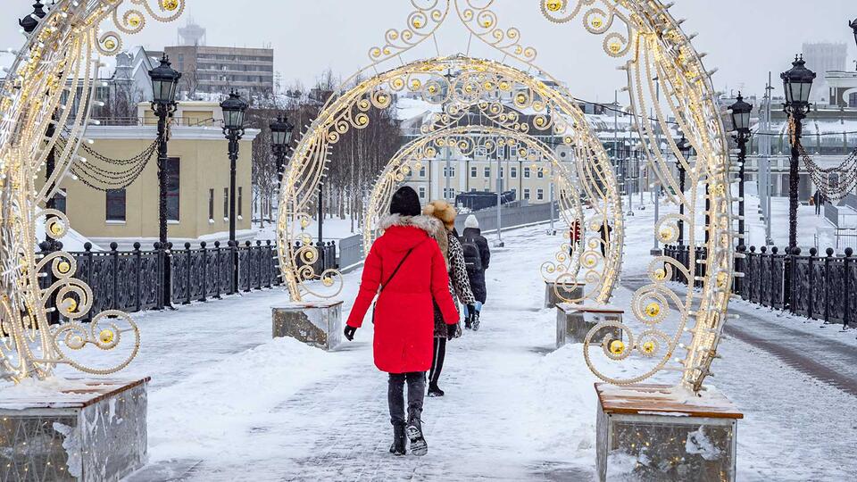 Самые сильные с начала зимы морозы установились в Москве