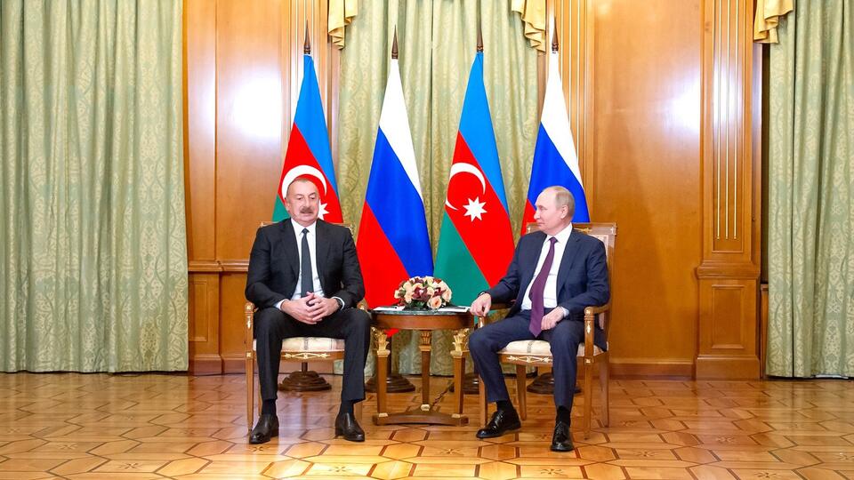 Переговоры Путина и Алиева пройдут в Москве 22 апреля