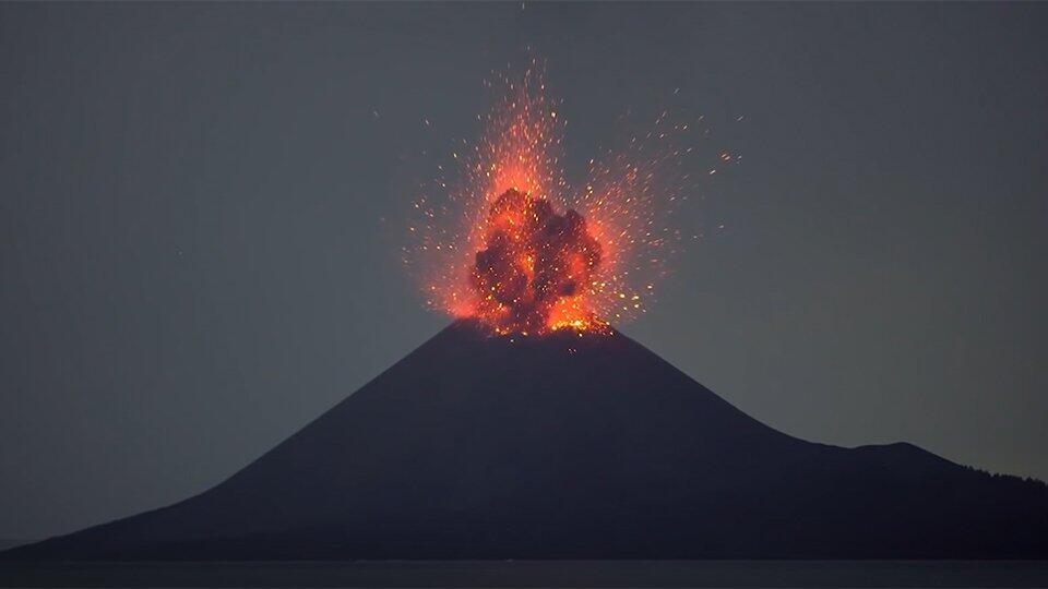 Извержение подводных вулканов