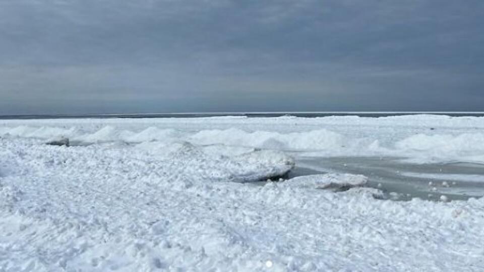 Море Замерзло Фото