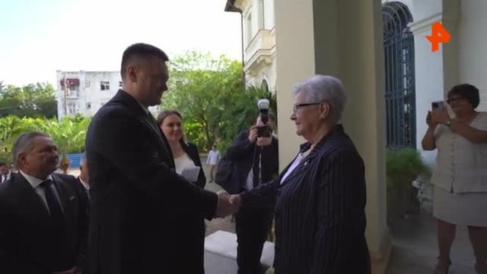 Краснов встретился с главой Контрольного управления Кубы