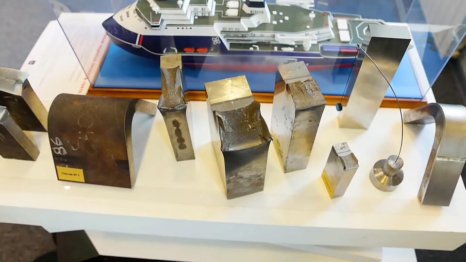 Уникальная прочная сталь от российских специалистов. Фото: © Кадр из программы "Наука и техника", РЕН ТВ
