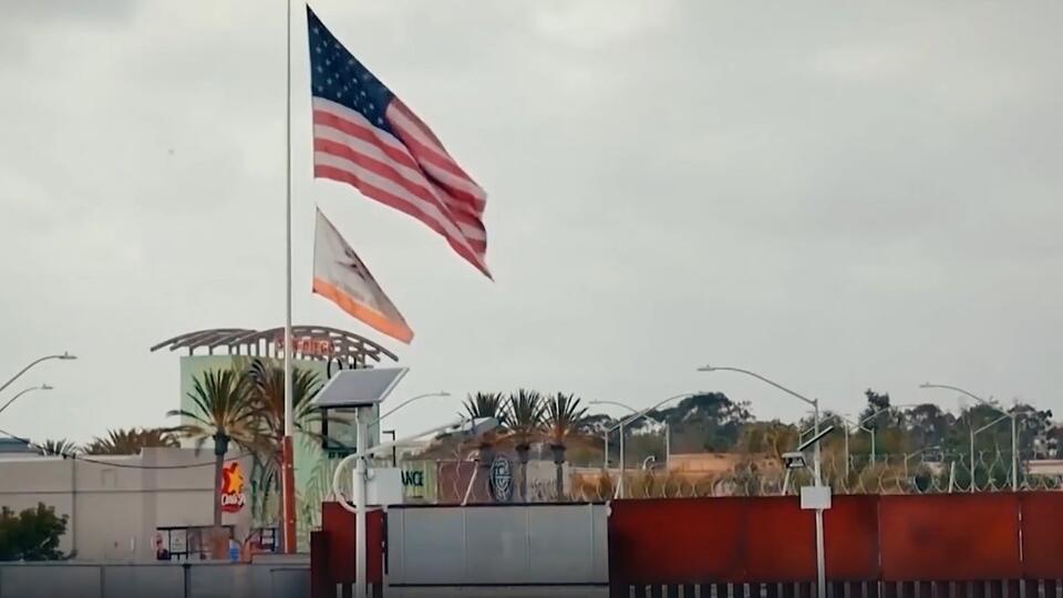 Как мексиканцы рискуют жизнью, чтобы попасть в США. Фото: © Скриншот видео