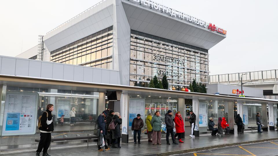 Собянин рассказал о первом в Москве трехуровневом городском вокзале