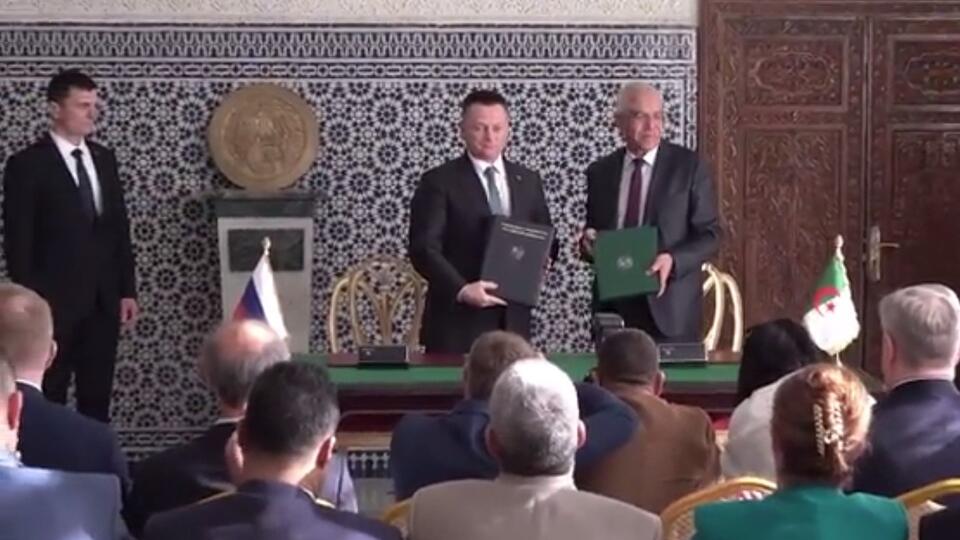 Краснов и глава Минюста Алжира подписали протокол о сотрудничестве