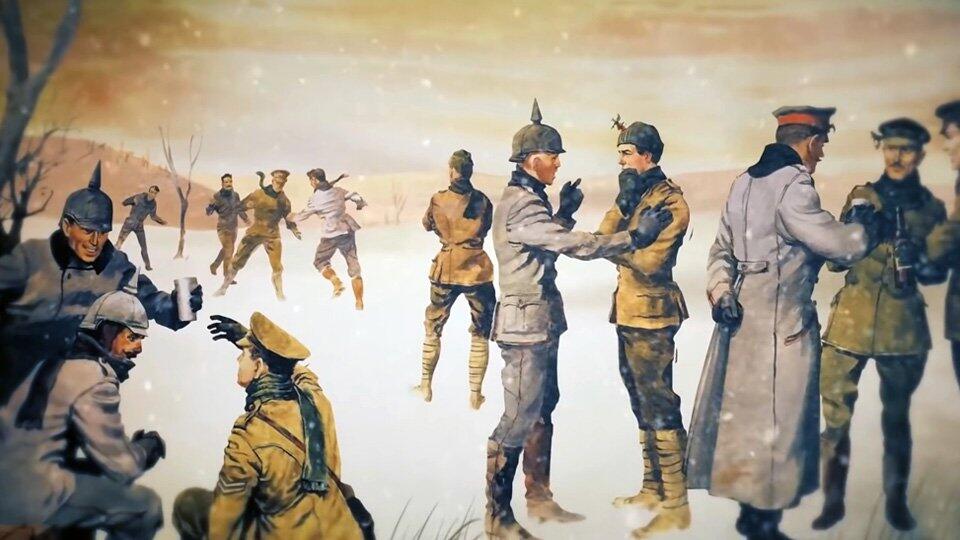 Чудо в разгар Первой мировой: как солдаты нарушили приказ на Рождество