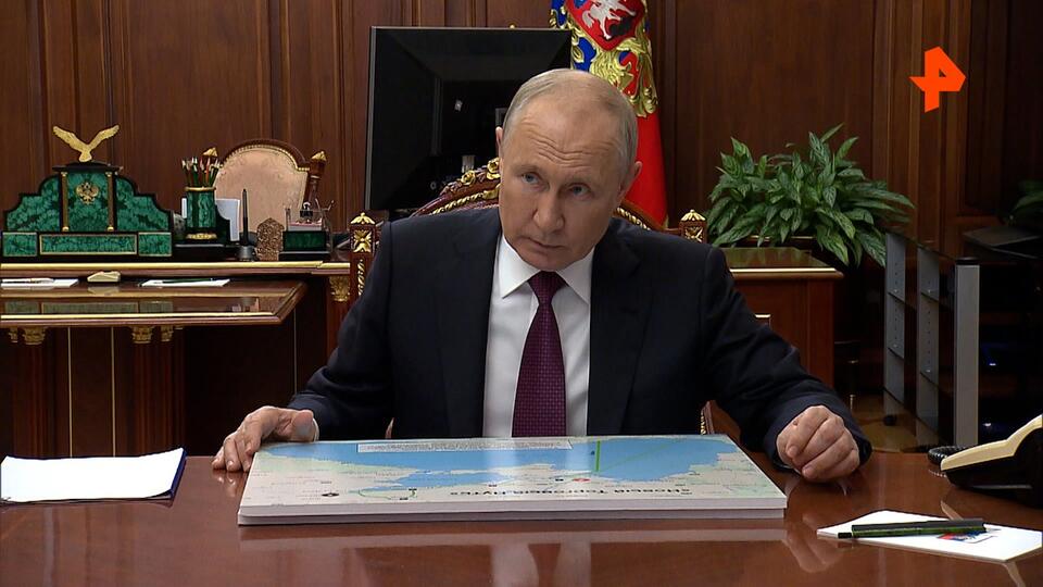 Сальдо доложил Путину о ликвидации последствий подрыва Каховской ГЭС
