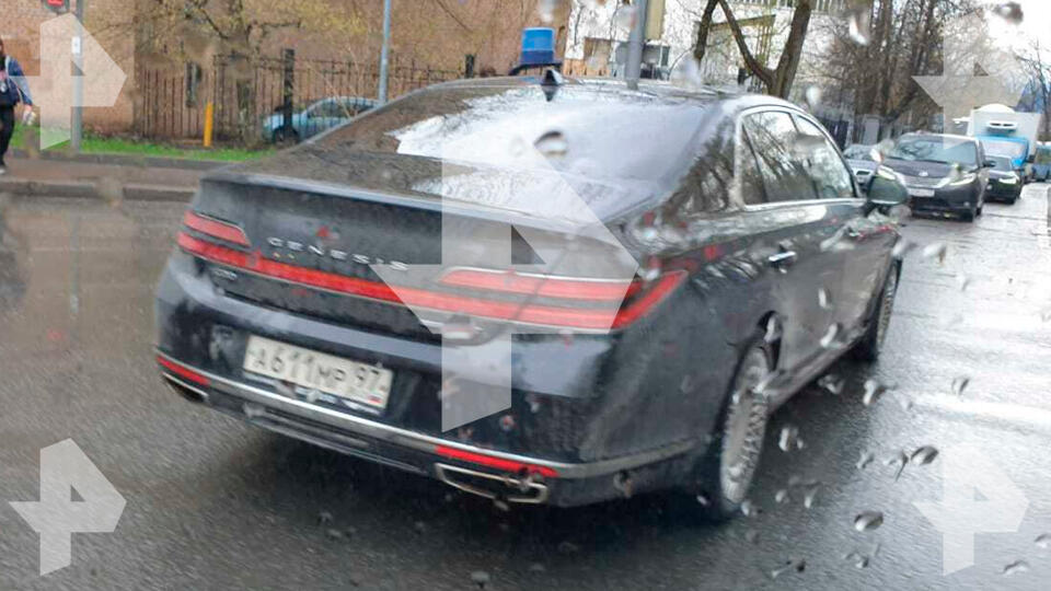 В Москве произошло ДТП с участием автомобиля с номерами 