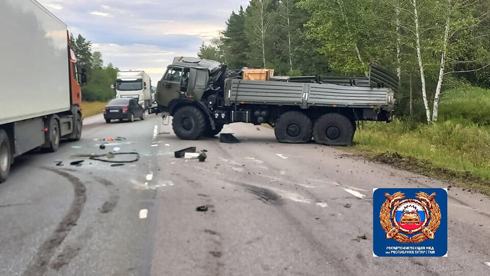 3 человека погибли в ДТП с КамАЗом в Татарстане