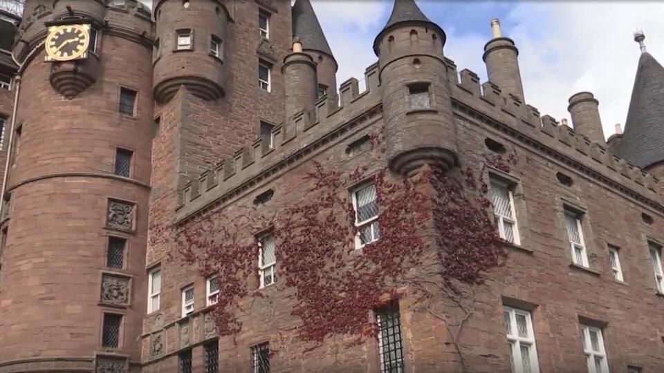 Замок Глэмис: легенды о привидениях. Фото: © Скриншот видео