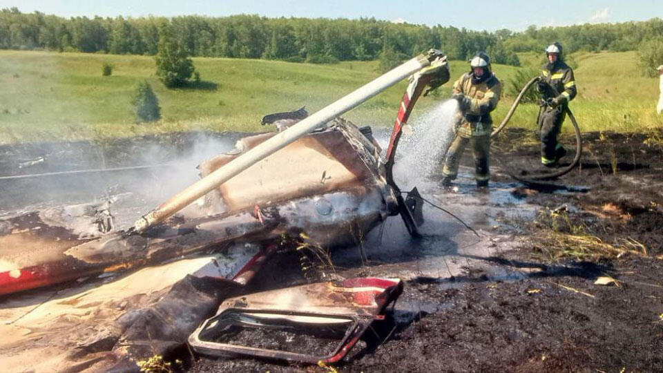Падение Cessna в Татарстане: люди сгорели, у выжившего переломаны ноги