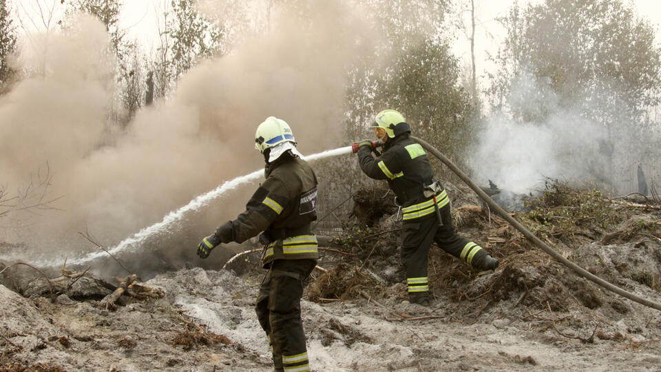 В Бурятии потушили природный пожар на площади 7860 гектаров