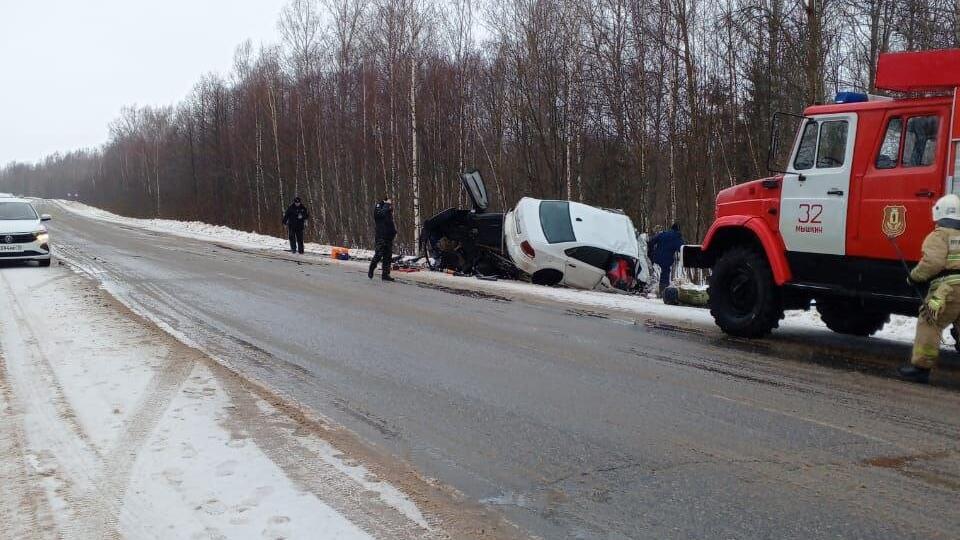 Три человека погибли в ДТП с микроавтобусом под Ярославлем