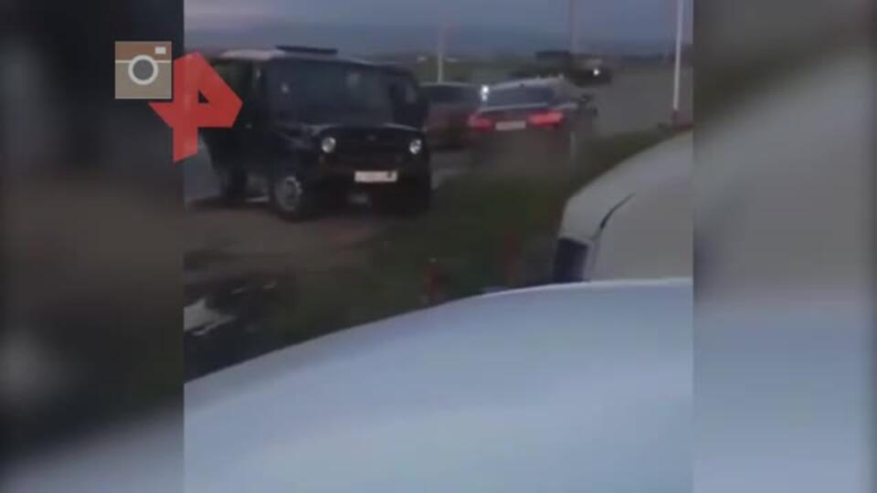 Появилось видео ликвидации боевика в Назрани
