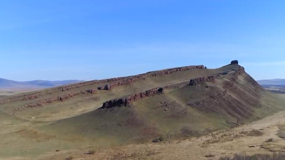 В чем уникальность хакасских Сундуков. Фото: © Кадр из программы "Легенды и мифы", РЕН ТВ