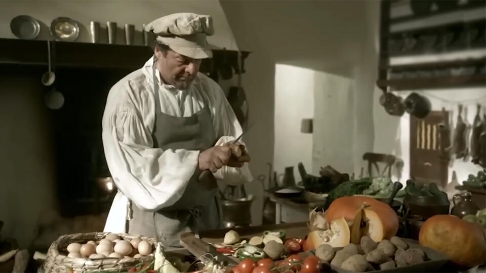 Почему на противников мяса начались гонения. Фото: © Кадр из программы "Загадки человечества", РЕН ТВ
